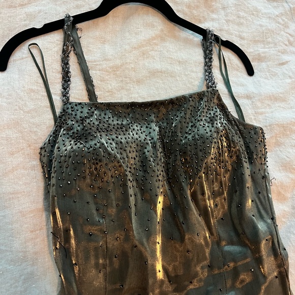 Cache Beaded Vintage Gown Y2K - Picture 2 of 8